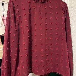 Swiss Dot Dress Top